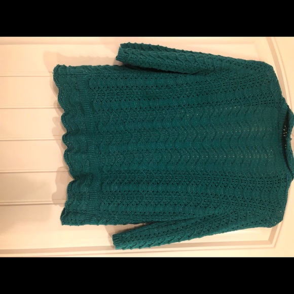 Green Cato Cardigan - Picture 2 of 4